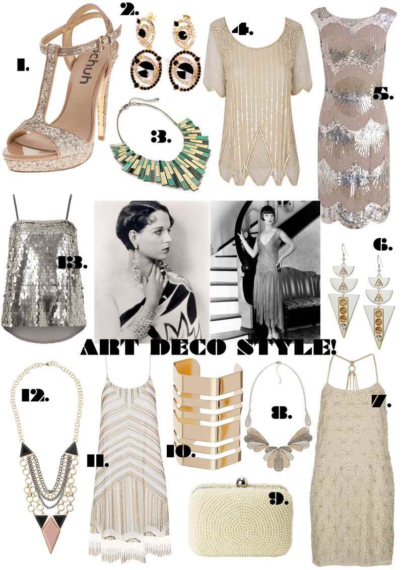 Oblečenie inšpirované Gatsbym inšpirované Coco Chanel 20. roky-móda-gatsby-inšpirované-outfity-ženy