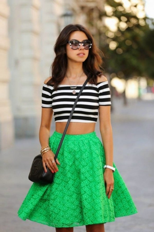 plážová mestská móda crop top top