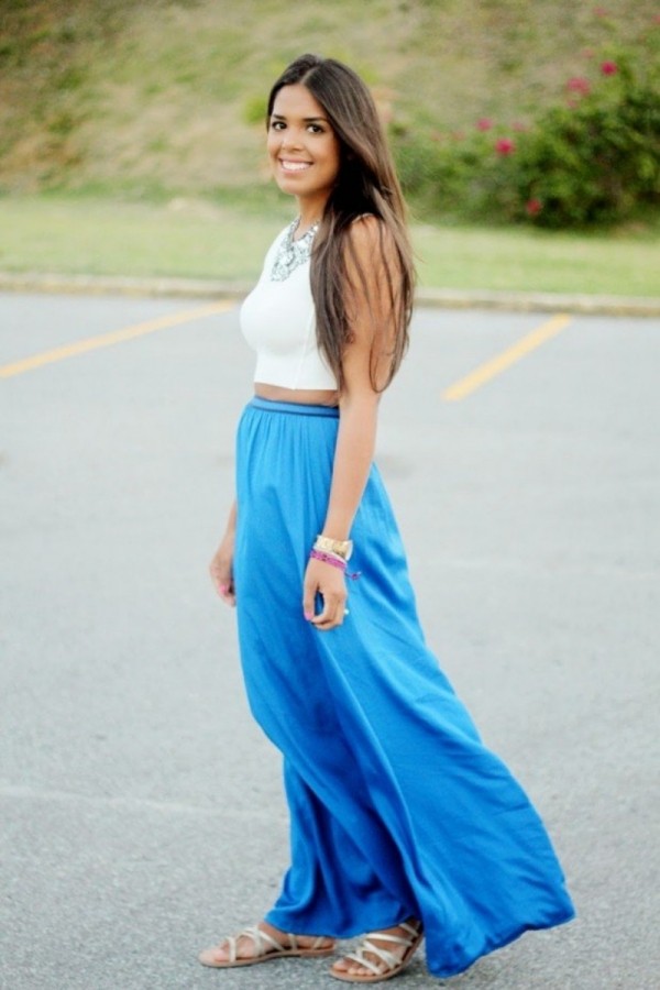 dámsky top crop top nápad