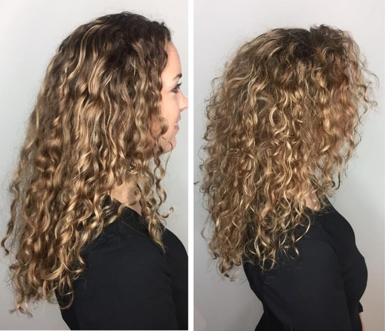 krok strih s ofinou a kučery predtým potom