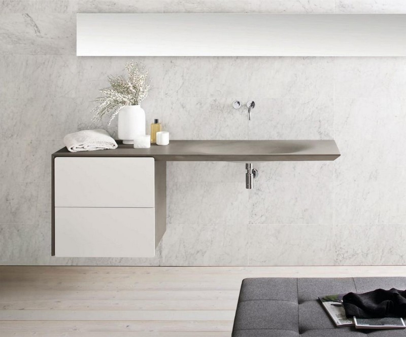 Umývadlo plastové s kúpeľňovou skrinkou Márnosť-dizajn-moderná-základná skriňa-nápady