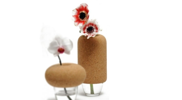 originálne nábytkové sklo detaily čerstvé kvety