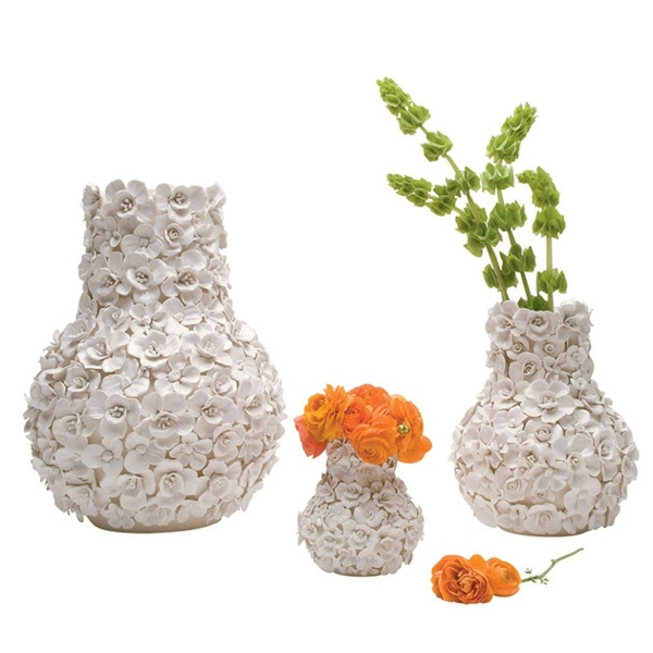 Nápady na dizajn kvety zdobia bytové doplnky