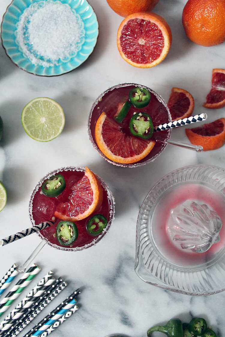 koktailové recepty jarná krvavá pomarančová margarita