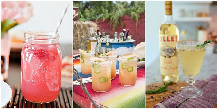 koktailové recepty jarná dobrá nálada nápady večierok