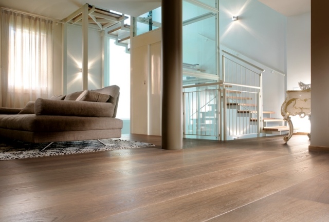 Ca badoer nápady na parkety vyrobené z masívneho dubového moderného nábytku