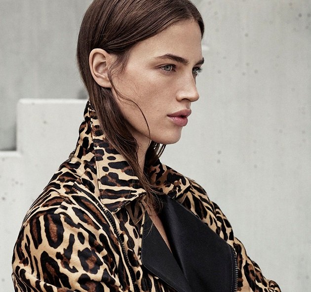 šik dámsky kabát zvierací vzor moderný Dámsky kabát zvierací vzor moderný štýlový