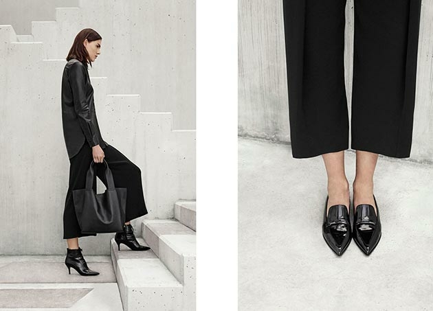 Dámska taška so širokým členkovým topánkom Kabát dámske vreckové široké nohavice