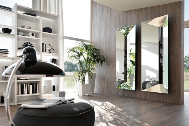 veľké nástenné zrkadlo fiam itálie reverz