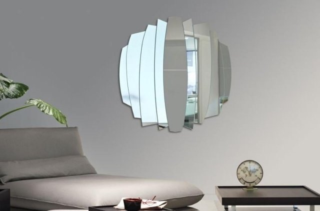 Nástenné zrkadlo TUTTI L bez rámu Annemie Vanzieleghem reflex +