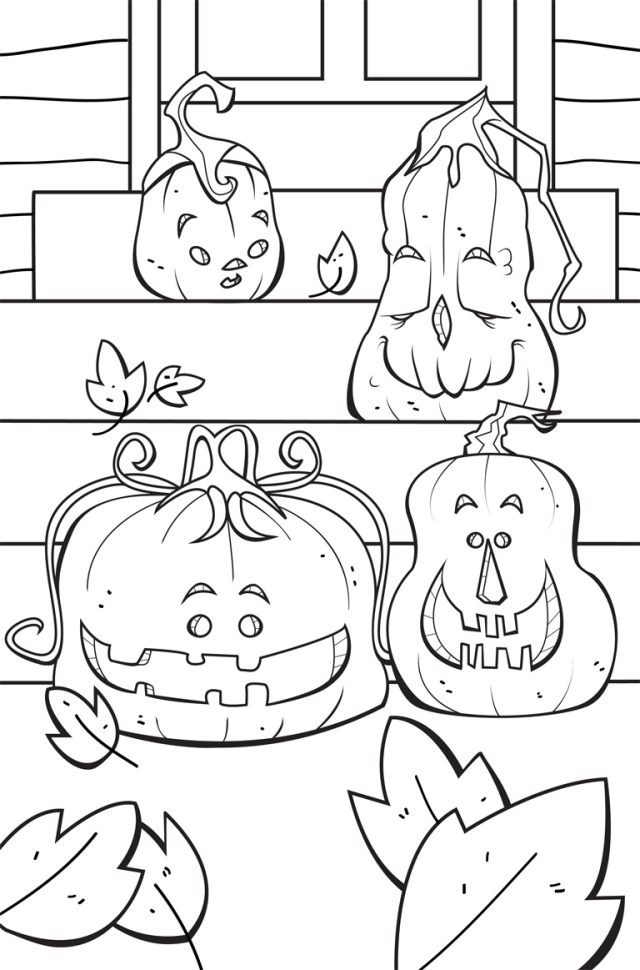 omaľovánky na halloween tekvice omaľovánky na tlač zadarmo halloween-obrázky-tekvica-farbenie-voľná tlač
