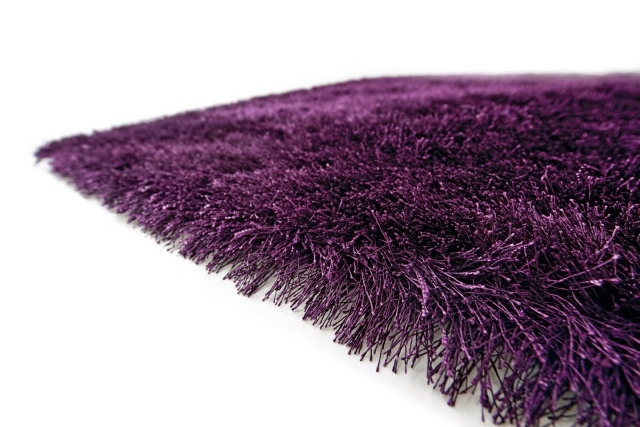 Trendy trvalo udržateľného života z polyesterového koberca-purpurovej Vysokokvalitné koberce z polyesterového vlákna s dlhou hromadou purpurových trendov udržateľného života