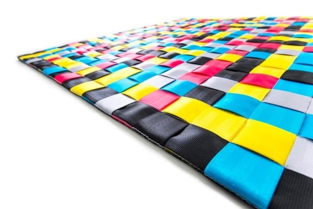 kolekcia extravagantných kobercov-vonkajšia plocha Kymo-výber farieb kolekcia extravagantných kobercov-farebný patchwork Kymo
