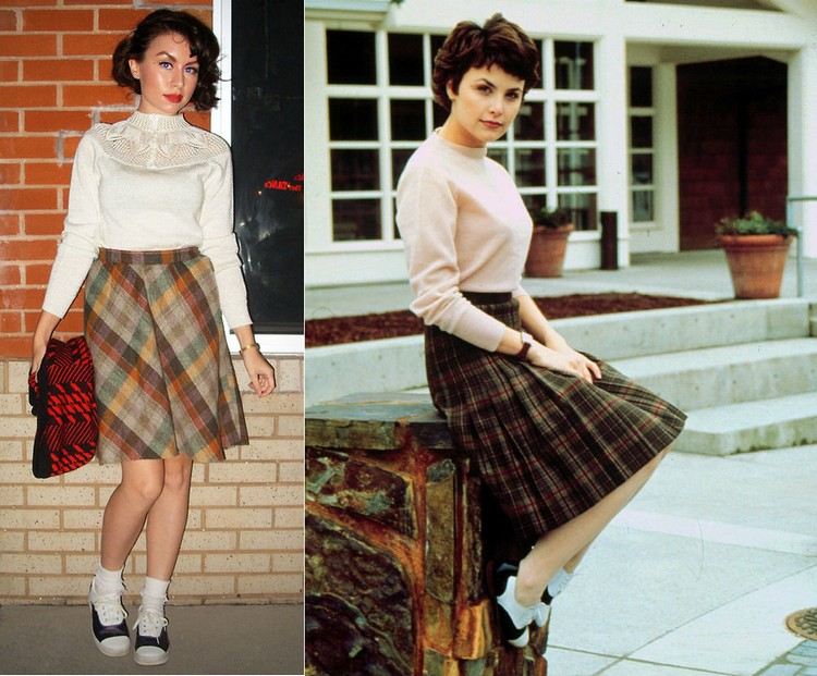 Nápady na kostýmy na hollywoodsku párty -Audrey-Horne-Twin-Peaks