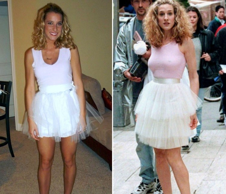 Nápady na kostýmy hollywoodskej párty Carrie-Bradshaw-Sex-a-mesto