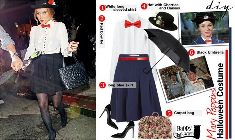 hollywood-theme-party-kostým-nápady-mary-poppins-loren-conrad