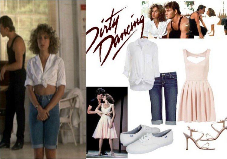 hollywood-mottoparty-kostým-nápady-baby-špinavé-tancovanie