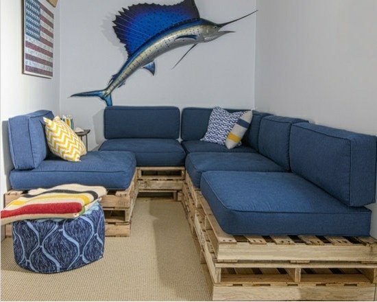 Vyrobte si sedaciu súpravu na sedenie pre europalety