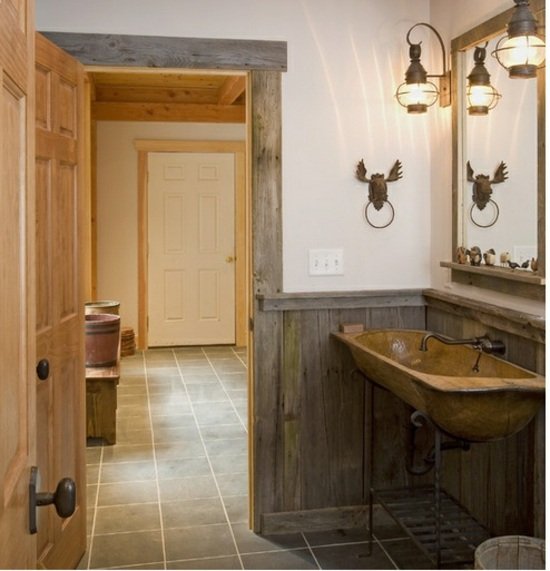 Drevená stena Postavte si vlastnú kúpeľňu s europaletami