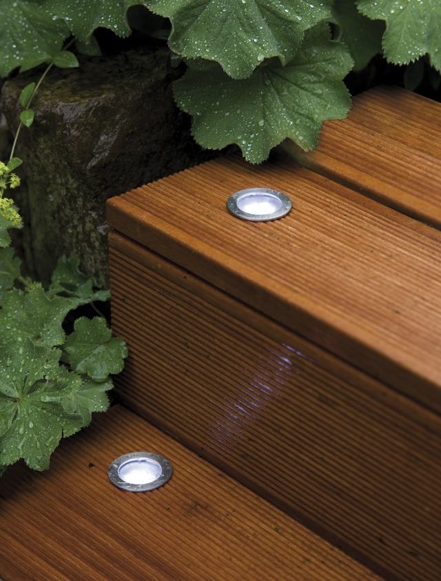 Vonkajšie schodiskové osvetlenie Paulmann s LED krokovými svetlami Vonkajšie osvetlenie schodiska Paulmann zapustené LED svetlá