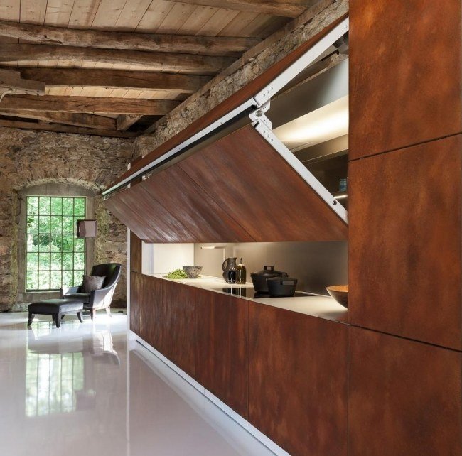 warendorf skryté kuchynské skladacie dvere predné