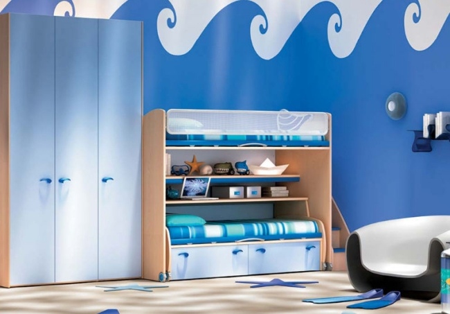 vlny deco nápady na stenu pre chlapcov škôlka moretticompact