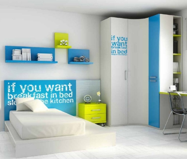 nápady chlapci detská izba Nálepky na stenu ROS1SA