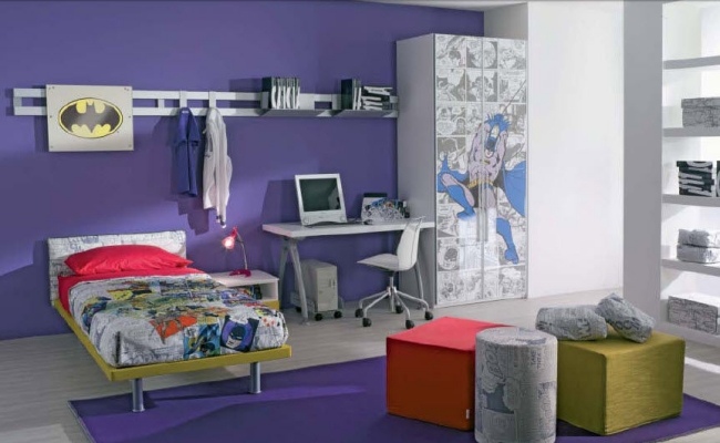 tematická detská izba pre chlapcov GOTHAM CITY cia international