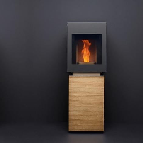 Moderná krbová peleta Gabaan