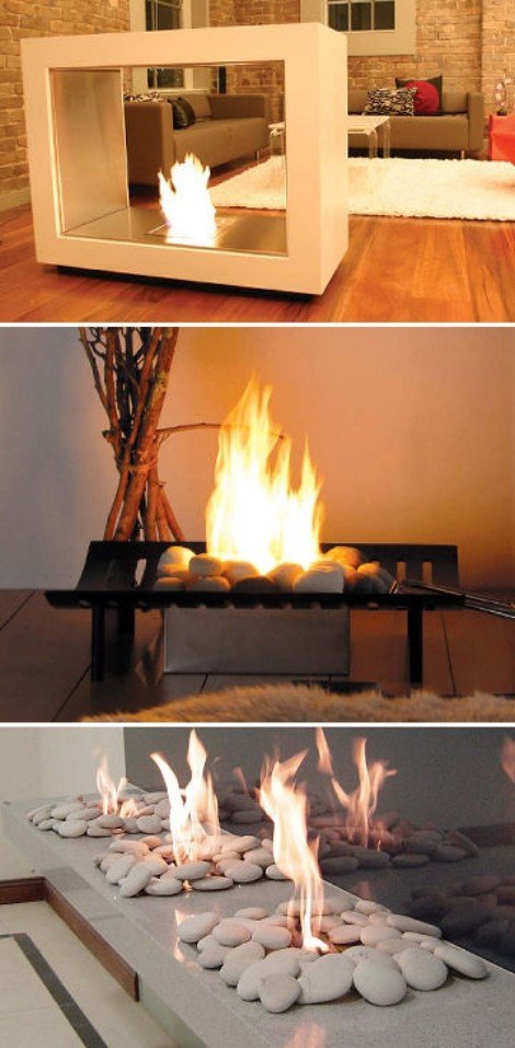 Dizajn ekologických krbov