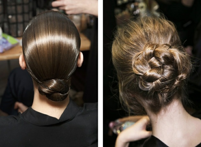 Aktualizácia zimných sezón pre dlhé vlasy Dámske dlhé vlasy zimná sezóna Akris DolceGabbana