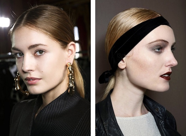 Dlhé náušnice do vlasov Balmain Frank Sorbier