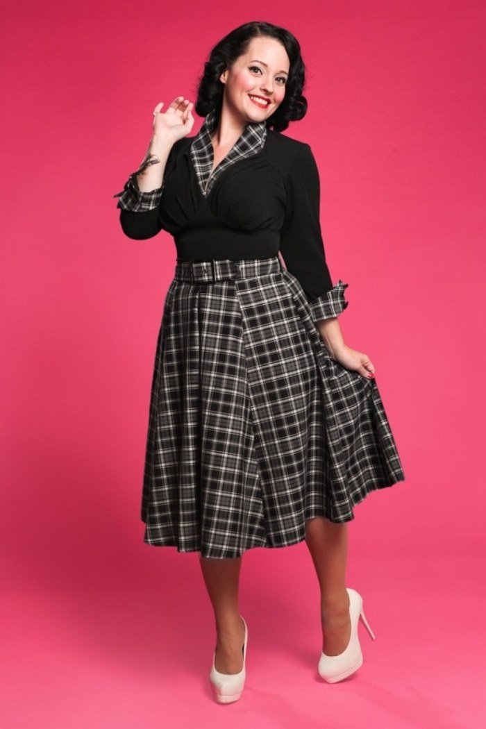 Rockabilly šaty Miss Candyfloss z 50. rokov Kassandra