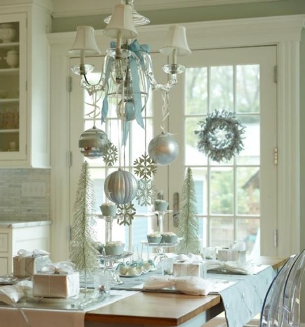 Nápady na zimnú výzdobu jedálne Nápady na zimnú výzdobu jedálne