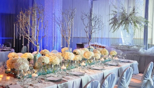 nápad na svadobnú výzdobu v bielej zime nápad na svadobnú výzdobu v bielej zime