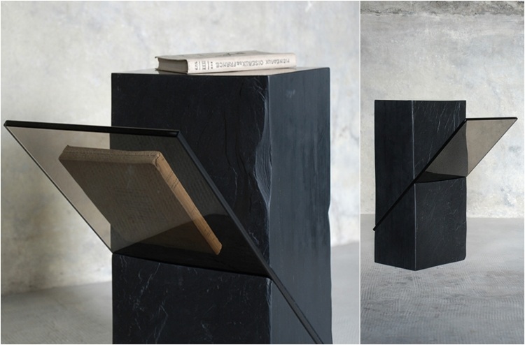 frederic-saulou-domestiquer-series-averti-side-table-bridlicové sklo