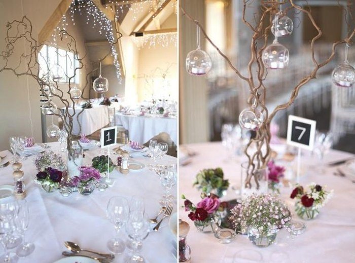 svadba-v zime-rozprávka-stôl-dekorácia-osvetlenie-tabuľa-rustikálna