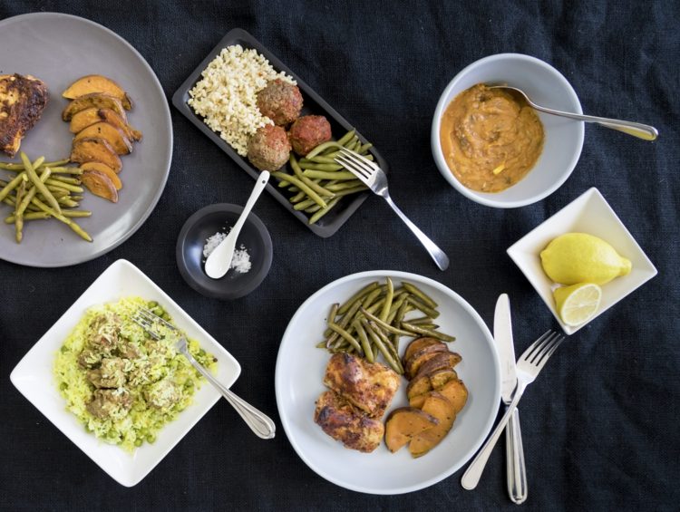 fitness recepty obed-nápady-zelenina-mäso-ryža