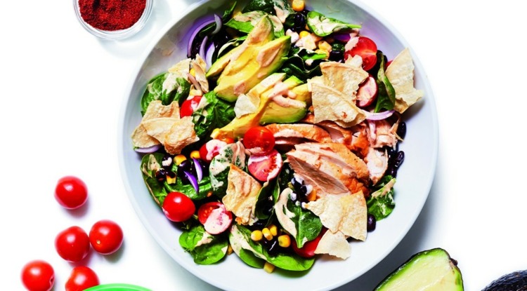 fitness-recepty-kuracie-tortilly-zábaly-šalát-výdatné-rýchle