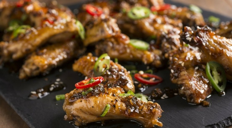 fitness-recepty-kuracie-jedlo-rýchle-občerstvenie-medovo-horčicové-dip