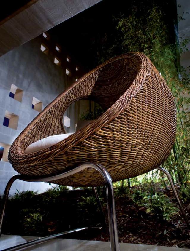 Ratanové kreslo LADYBUG Luca Trazzi schönhuber franchi Ratanové záhradné kreslo LADYBUG Luca Trazzi Schönhuber franchi