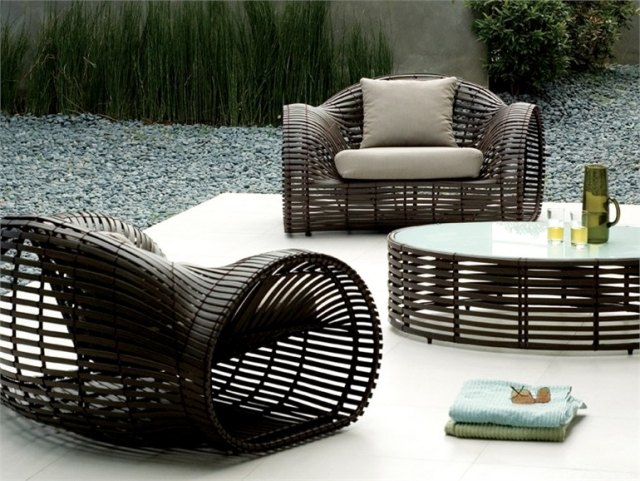 ratanové záhradné kreslo terasa relax LOLAH KENNETH COBONPUE ratanové záhradné kreslo terasa LOLAH KENNETH COBONPUE