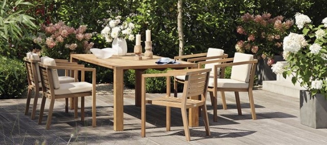 Teakové záhradné stoličky-skupina na sedenie topas-kreslo garpa Teak záhradný nábytok sedacia skupina topas kreslo garpa