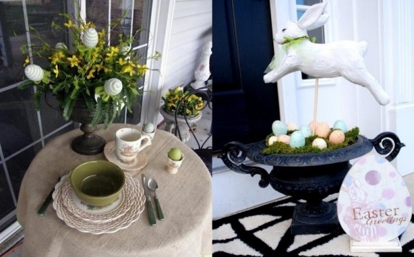 Veľkonočné šperky pre verandy šperky nápady veľkonočný zajačik