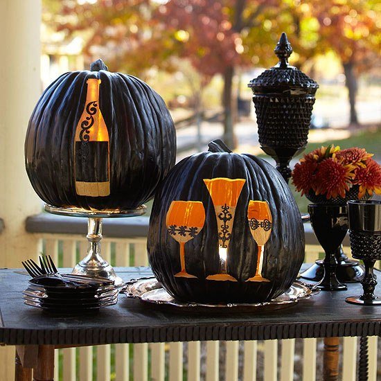 Nápad na halloweensku lampiónovú fľašu