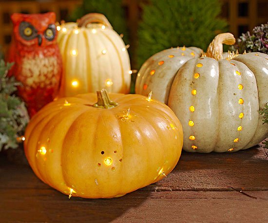 chladný dom výzdoba jeseň nápad