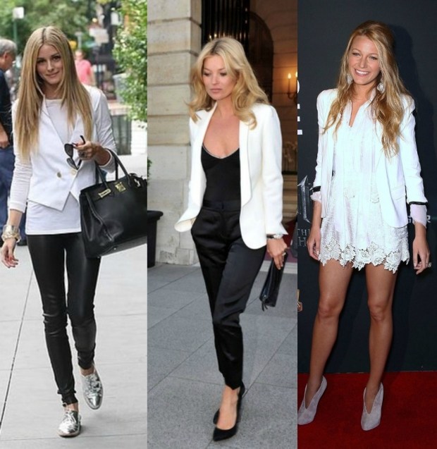 koláž-biely-blejzer-nápady-móda-2014