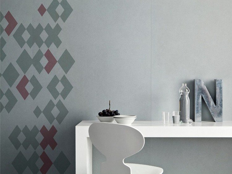 Porcelánové kameninové nástenné panely v sivej farbe - LEALAB od LEA Ceramiche kreatívne-obývacie-nápady-porcelánové-kameninové-nástenné-panely-sivé-vzorované-LEALAB-LEA-CERAMICHE