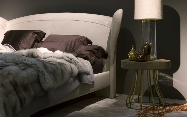 JULES DE NUIT baxter dizajn nočného stolíka okrúhly mosadz JULES DE NUIT baxter nočný stolík okrúhly mosadz