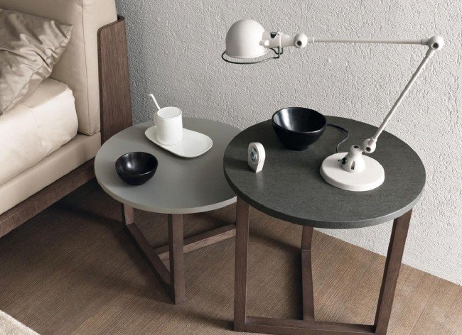 HILL dizajnové nočné stolíky drevo Mauro Lipparini misuraemme Návrhár dezertov HILL Mauro Lipparini misuraemme